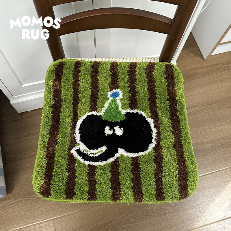 momosrug复古小象植绒椅垫沙发垫加厚卡通百搭办公室冬季加绒坐垫,淘宝优惠券,粉丝福利购,淘宝优惠卷