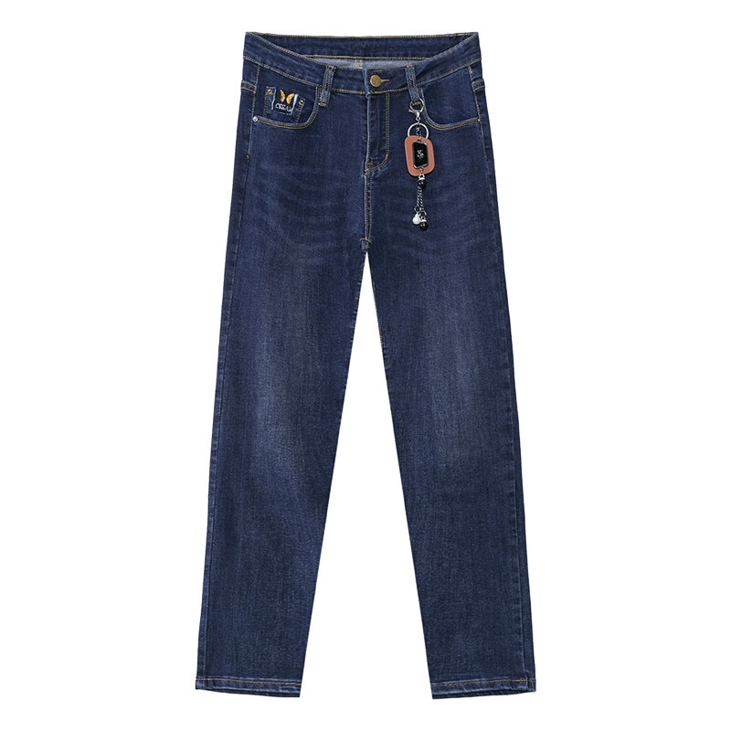 以纯官方旗舰店高腰2020春秋牛仔裤 尚吻蔓牛仔裤