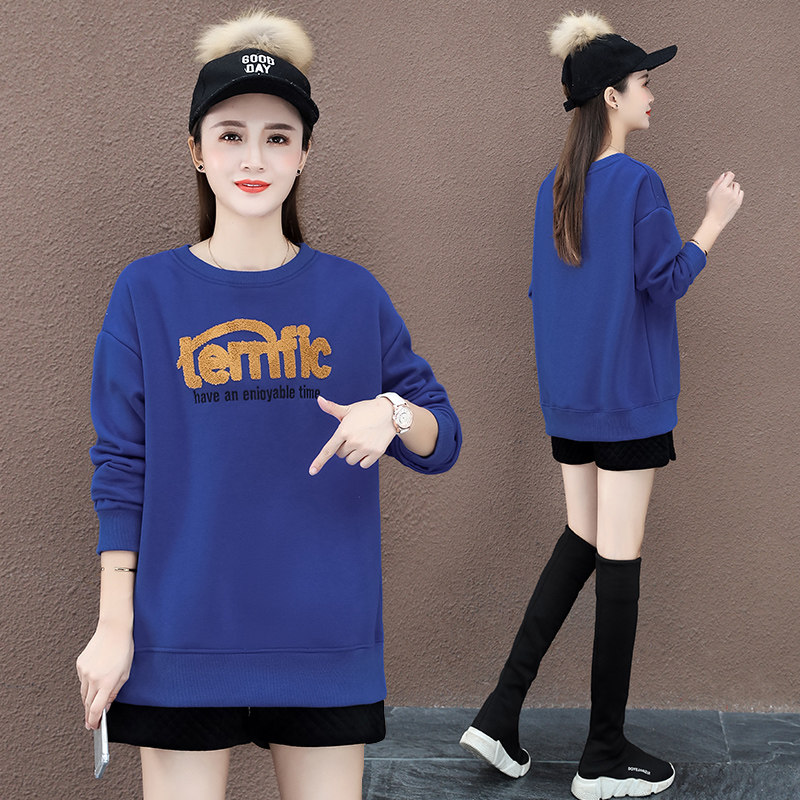 以纯官方旗舰店秋冬2020新款卫衣 尚吻蔓卫衣/绒衫