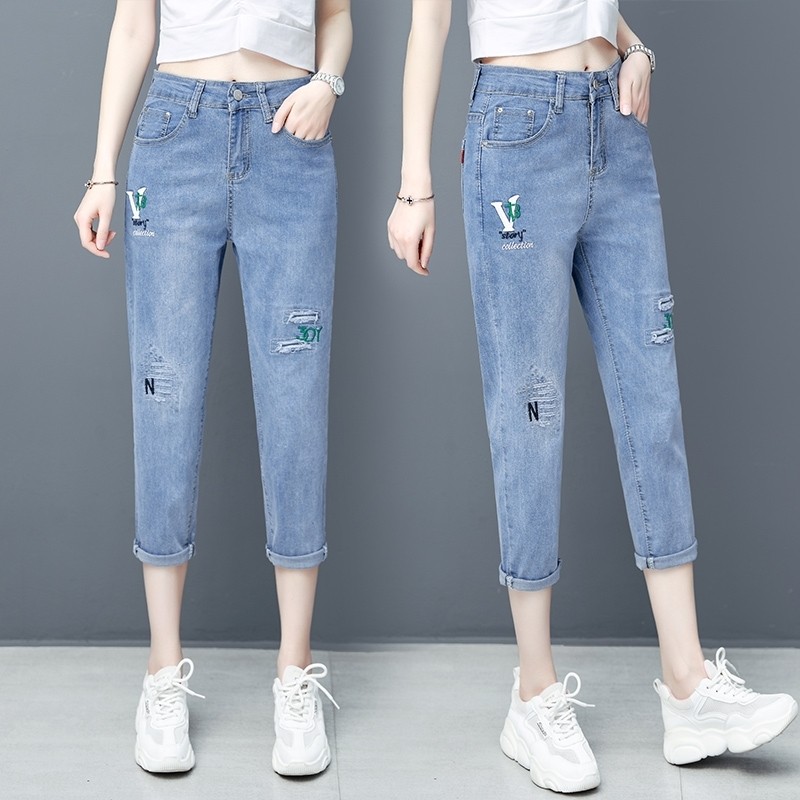 以纯官方旗舰店官网直筒高腰牛仔裤 尚吻蔓牛仔裤