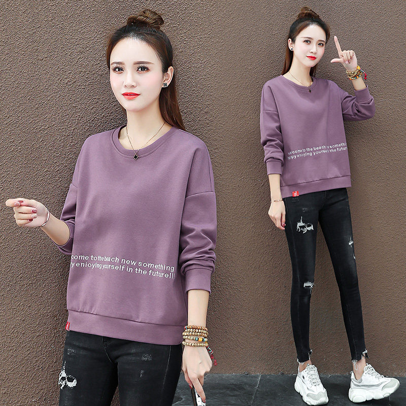 以纯官方旗舰店休闲女宽松感薄外套 尚吻蔓卫衣/绒衫