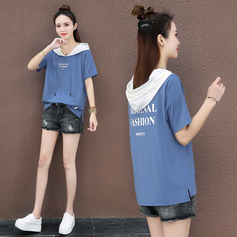 以纯短袖2020夏季新款港风宽松t恤 尚吻蔓T恤