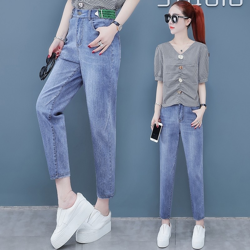 a21p官方旗舰店官网0年新款九分裤 尚吻蔓牛仔裤