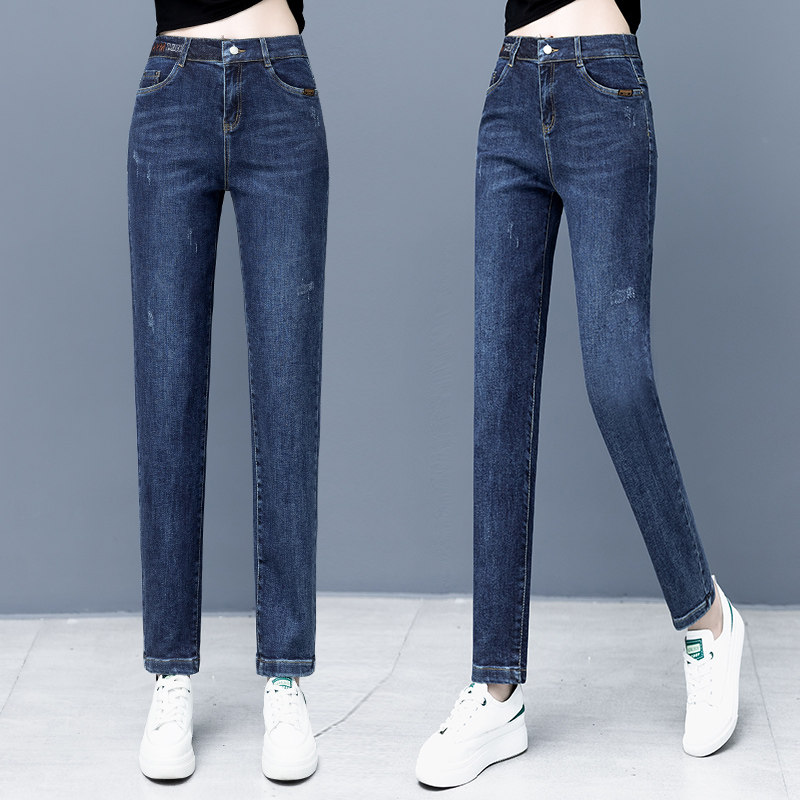 以纯官方旗舰店牛仔女2020哈伦裤 尚吻蔓牛仔裤