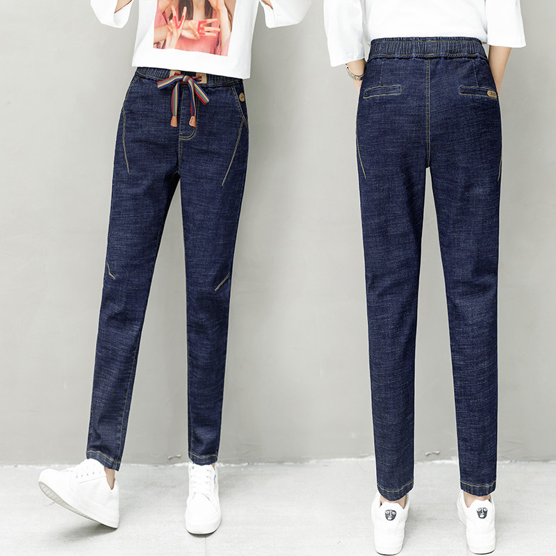 以纯官方旗舰店2020流行牛仔小脚裤 尚吻蔓牛仔裤