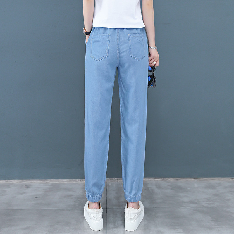 以纯官方旗舰店超显瘦老爹裤牛仔裤 尚吻蔓牛仔裤