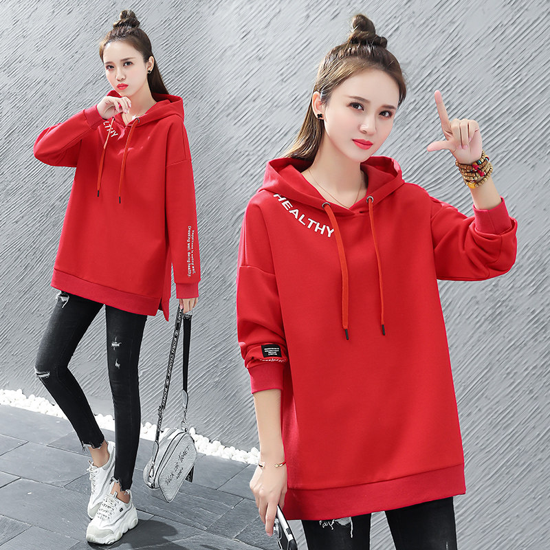 以纯官方旗舰店宽松连帽2020卫衣 尚吻蔓卫衣/绒衫