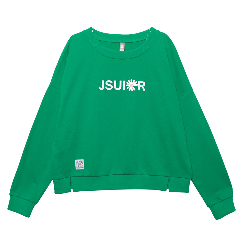 高端女2020初秋新款短款薄以纯卫衣 尚吻蔓卫衣/绒衫