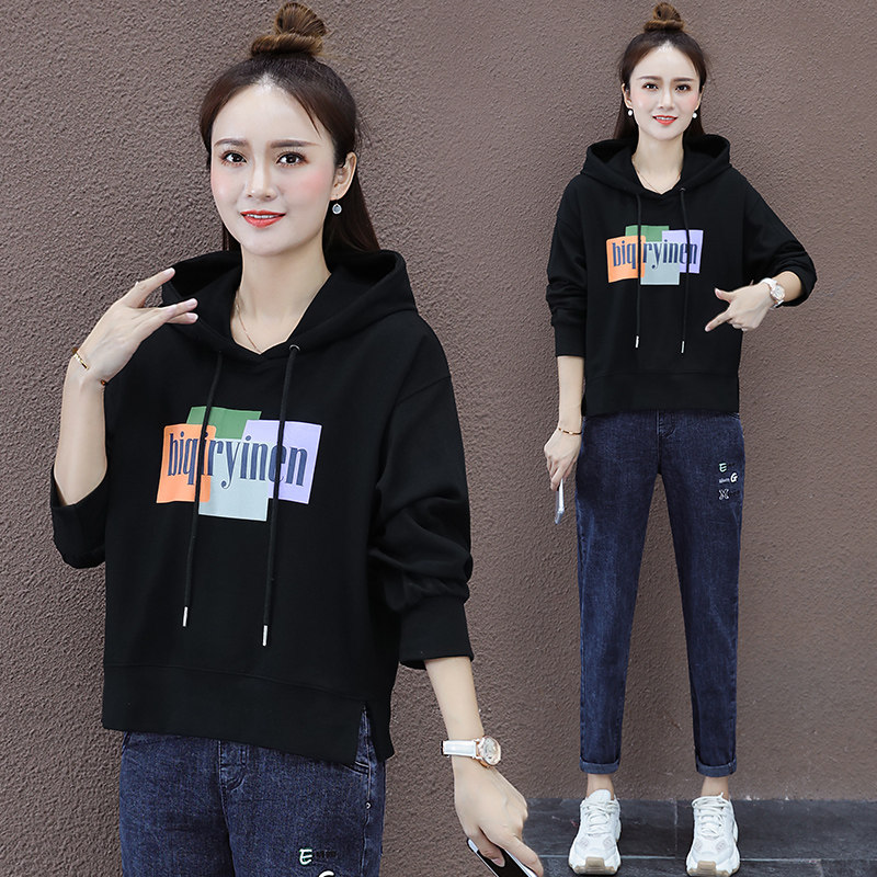 以纯官方旗舰店薄款潮ins连帽卫衣 尚吻蔓卫衣/绒衫