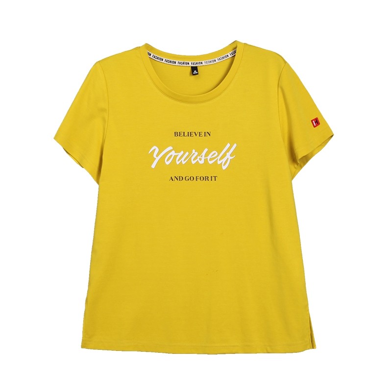 以纯官方旗舰店潮流短袖薄女t恤 尚吻蔓T恤