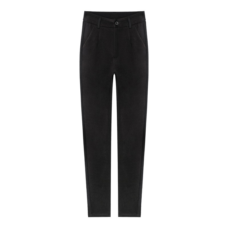 2020新款以纯秋冬季直筒烟管裤裤子 尚吻蔓休闲裤