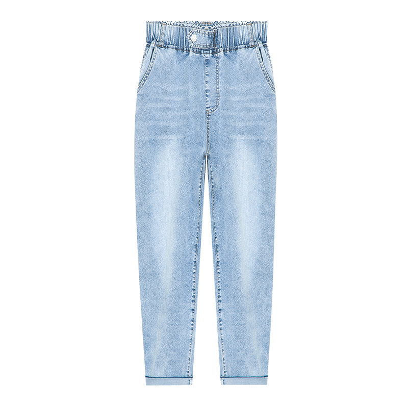 以纯官方旗舰店官网九分裤哈伦裤 尚吻蔓牛仔裤