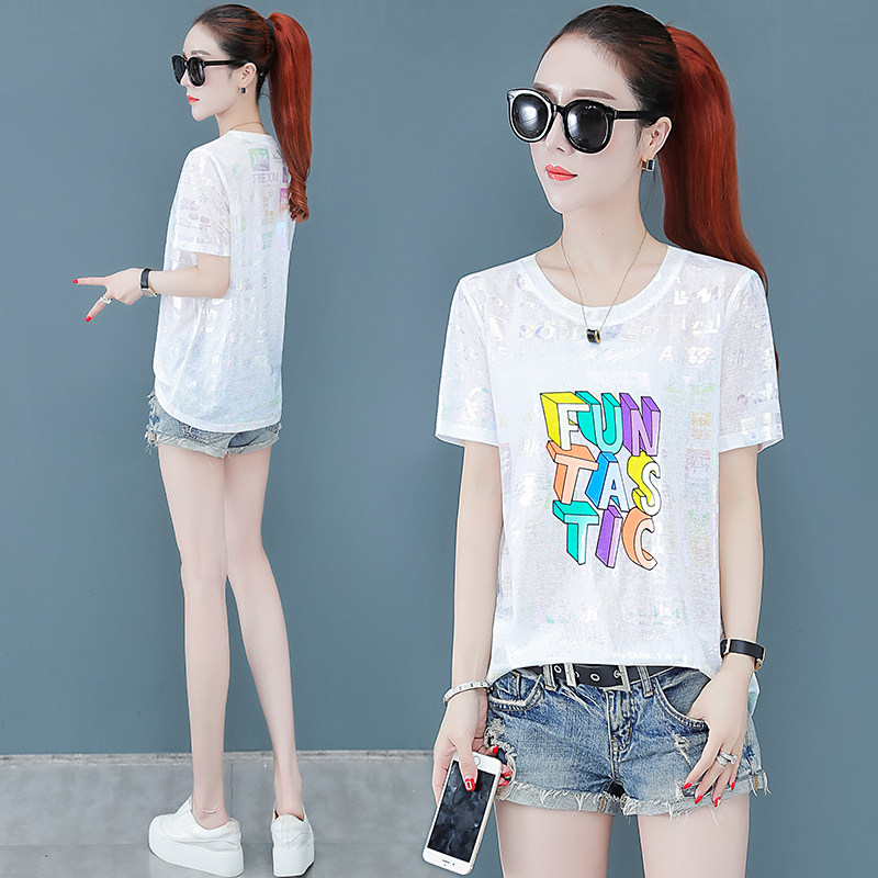 短款夏宽松短袖韩版2020年女体恤衫 尚吻蔓T恤