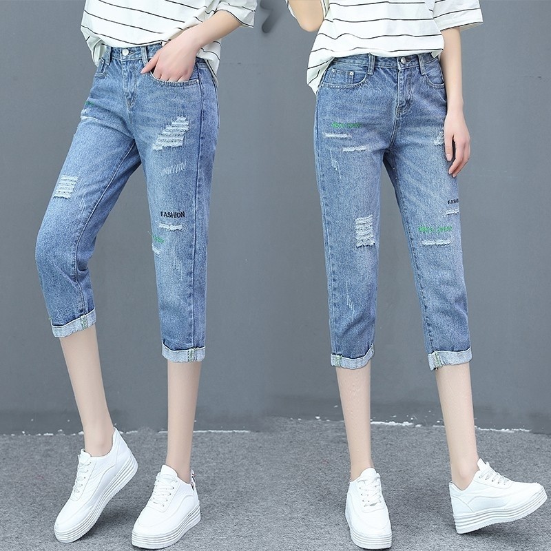 女宽松直筒以纯官方旗舰店牛仔裤 尚吻蔓牛仔裤