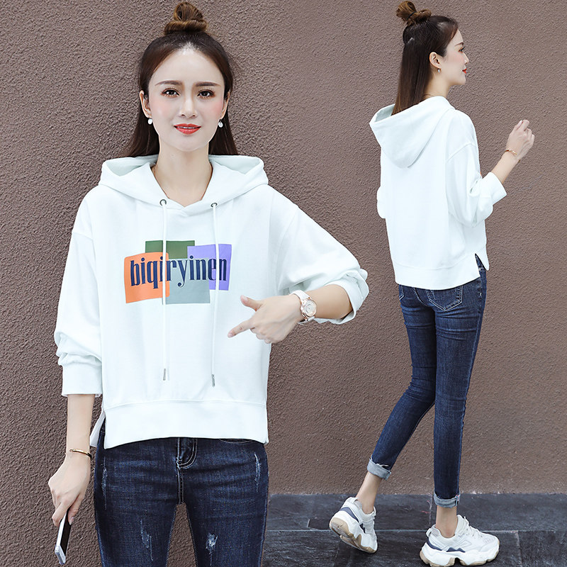 以纯官方旗舰店薄款潮ins连帽卫衣 尚吻蔓卫衣/绒衫