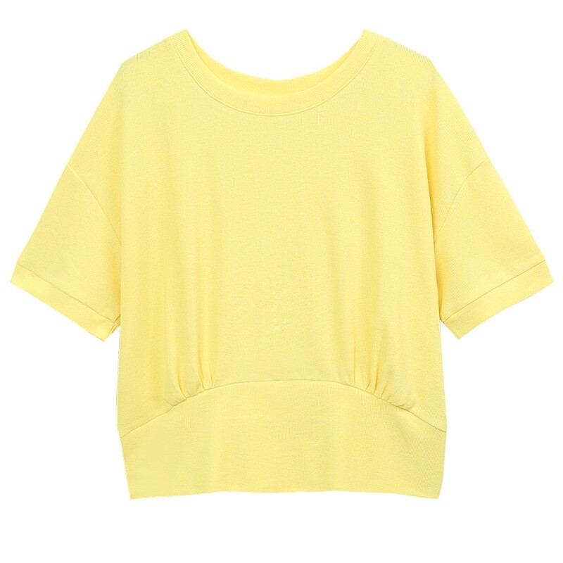 欧贝妮女装a21p官方官网2020夏t恤 尚吻蔓T恤