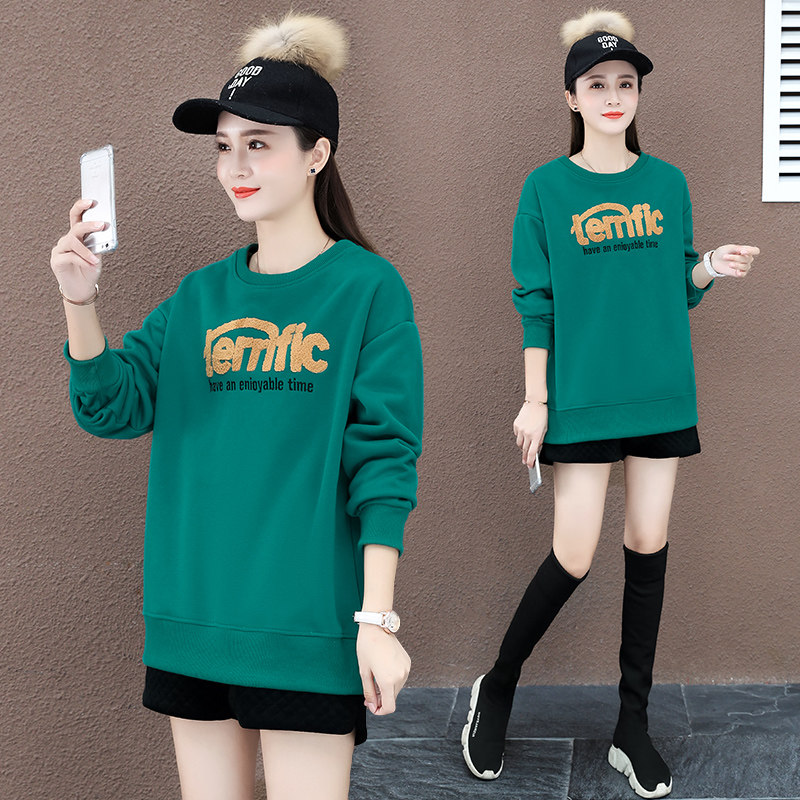 以纯官方旗舰店秋冬2020新款卫衣 尚吻蔓卫衣/绒衫