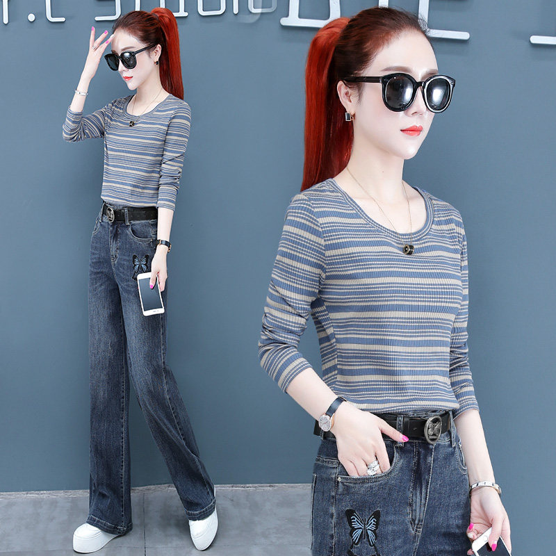 以纯官方旗舰店官网秋装长袖t恤 尚吻蔓T恤