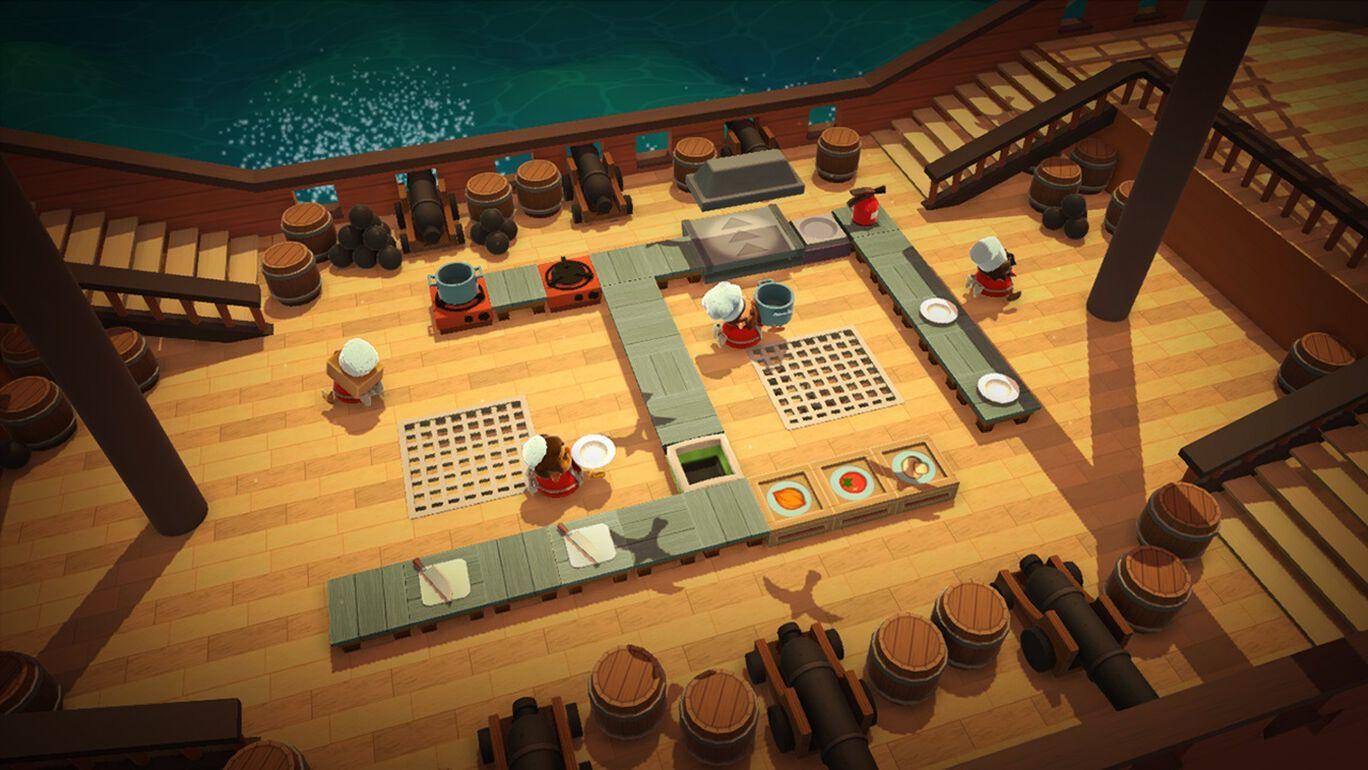 买三送一  英文游戏 ns swtich 分手厨房1 overcooked 数字版下载 - 图0