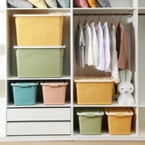 Очень большой ящик для хранения, пластиковая игрушка, большая коробка, увеличенная толщина