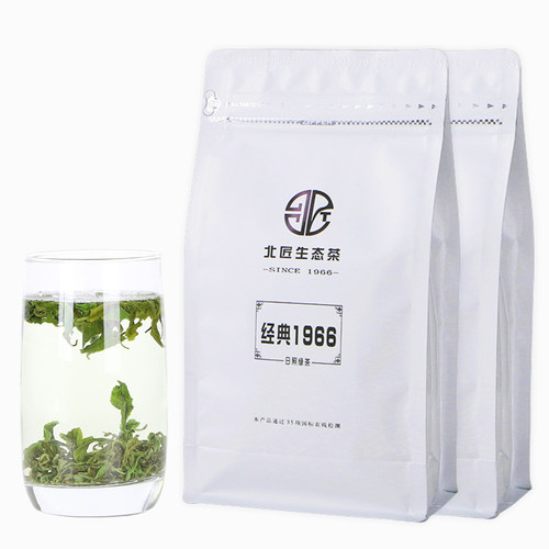 北匠经典1966日照绿茶2026新茶叶 山东特产浓香型散装春绿茶500g - 图3