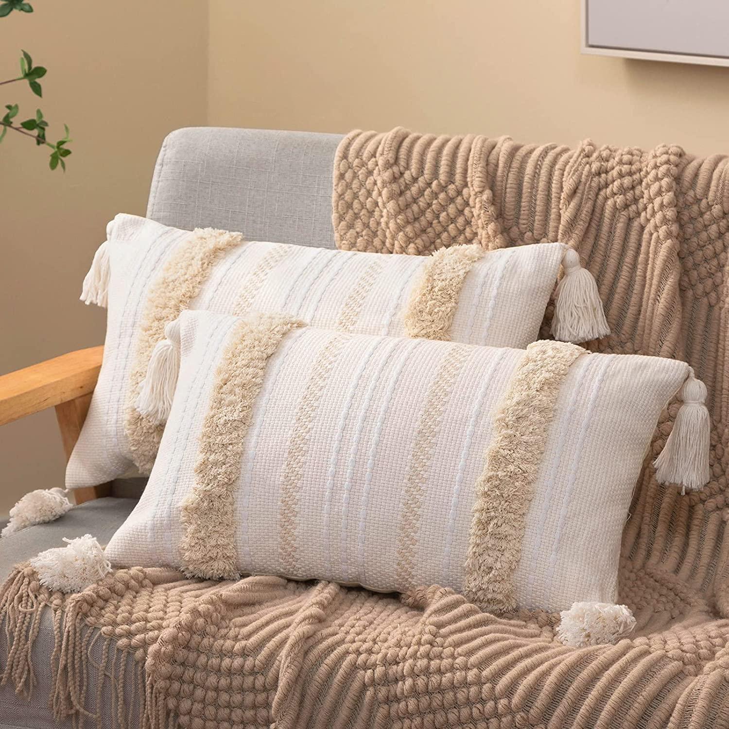 北欧抱枕ins轻奢风流苏波西米亚民族靠垫抱枕套客厅腰枕套不含芯,淘宝优惠券,粉丝福利购,淘宝优惠卷