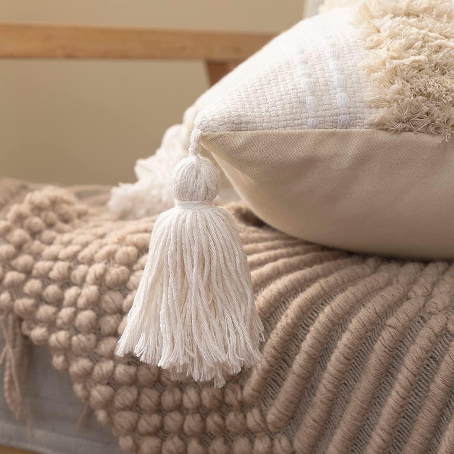 北欧抱枕ins轻奢风流苏波西米亚民族靠垫抱枕套客厅腰枕套不含芯,淘宝优惠券,粉丝福利购,淘宝优惠卷