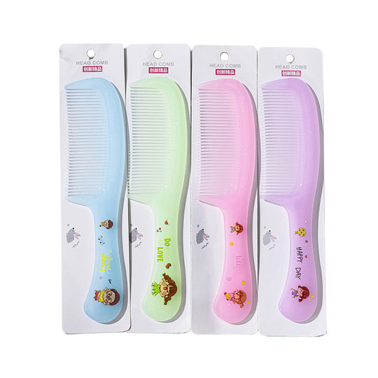Travel comb portable comb home fine tooth comb long hair comb straight hair comb smoothing comb jelly comb