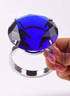 HDCEJL创意水晶大钻戒道具