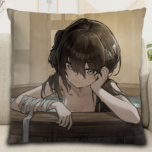 饿殍明末千里行周边满穗抱枕二次元动漫方形毛绒玩偶定制靠垫枕头 - 图1