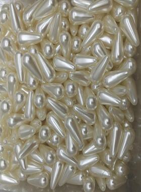 源头厂家 高品质 5mm-22mm半孔水滴仿珍珠 饰品配件 散珠