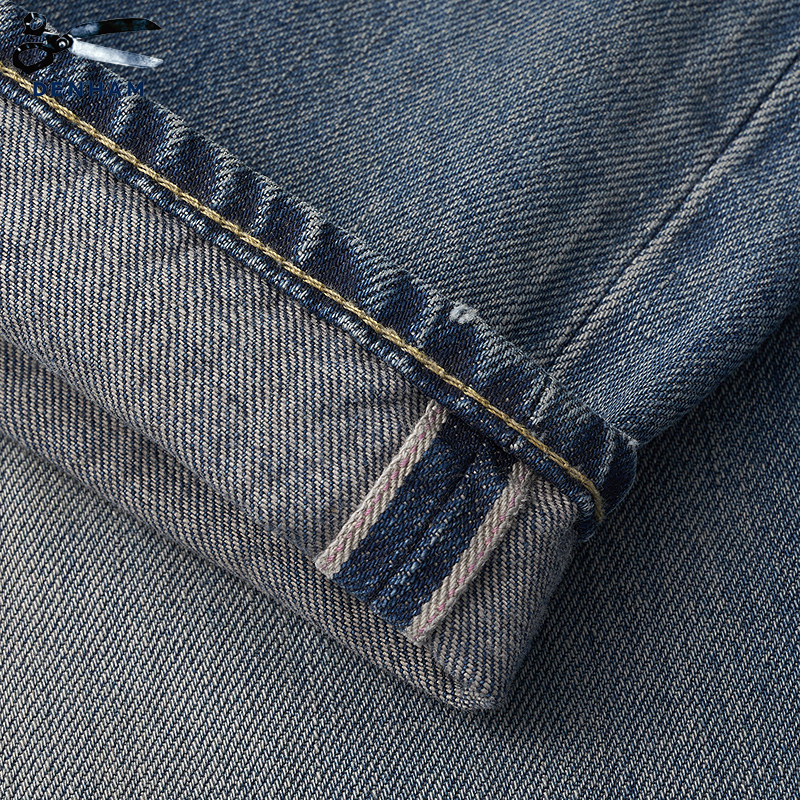 DENHAM2026春季男士日本制宽松阔腿复古高级深灰渐变牛仔裤JUMBO,淘宝优惠券,粉丝福利购,淘宝优惠卷