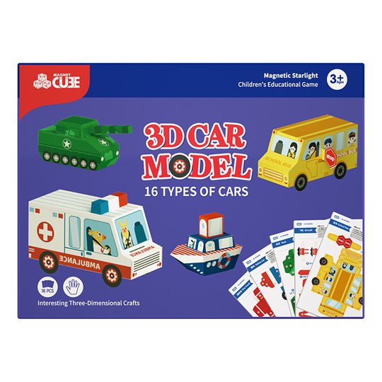 Colorful handmade 3D origami paper cutting d