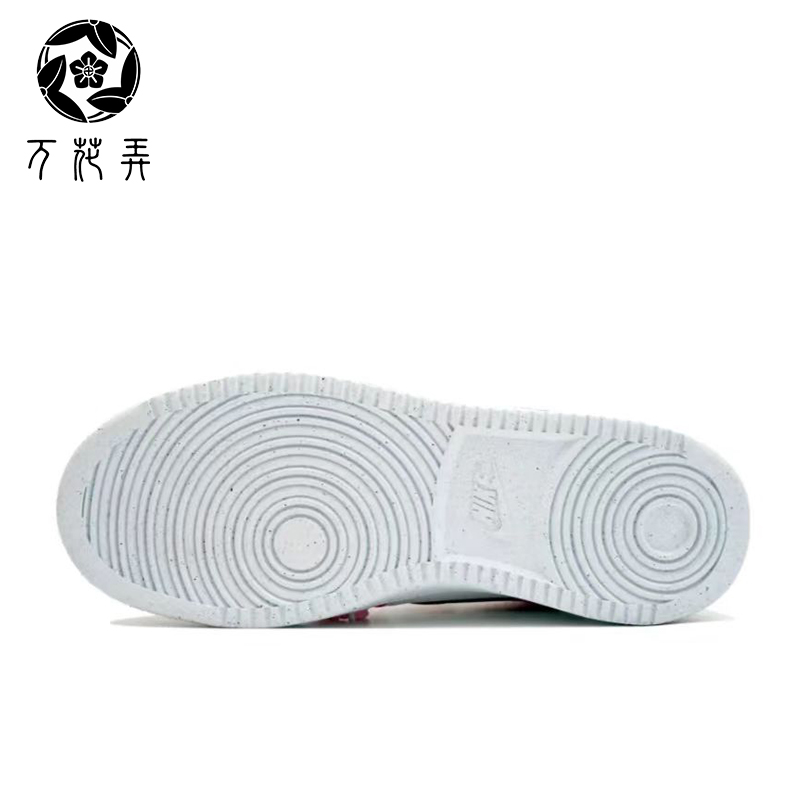 定制球鞋Nike CourtVision1Low雪花圣诞主题潮流舒适百搭运动板鞋 - 图2