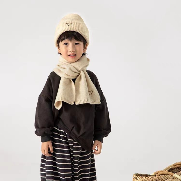 儿童帽子围巾两件套秋冬季韩版针织帽宝宝套头帽保暖男女童毛线帽,淘宝优惠券,粉丝福利购,淘宝优惠卷