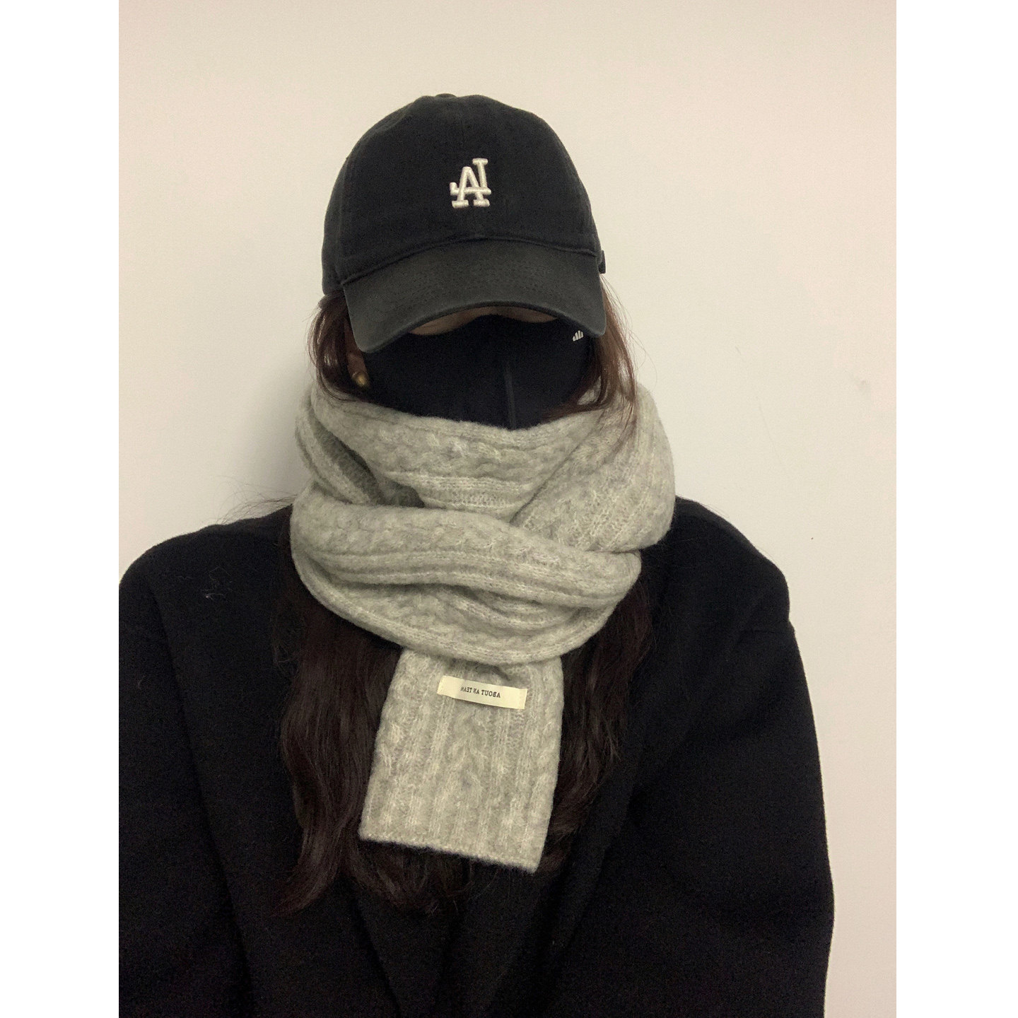 围巾女款2026新款冬羊毛混纺加厚学生韩系氛围感今年流行爆款麦穗,淘宝优惠券,粉丝福利购,淘宝优惠卷