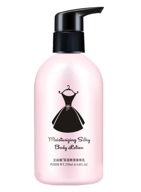 泊泉雅黑裙保湿淡香正品身体乳