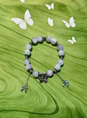 2026新款超仙蝴蝶手链甜美设计灵蝶翩翩学生闺蜜女生古风流苏手链