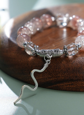 国潮女生学生手串手链七彩琉璃