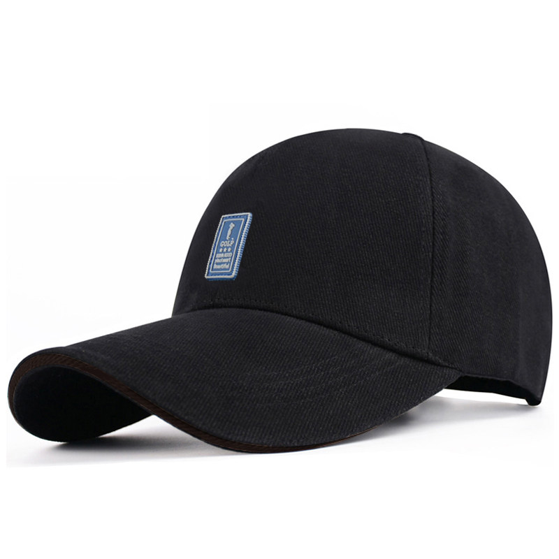 帽子男士春秋棒球帽休闲硬顶太阳帽户外防晒遮阳帽瓜皮帽男鸭舌帽