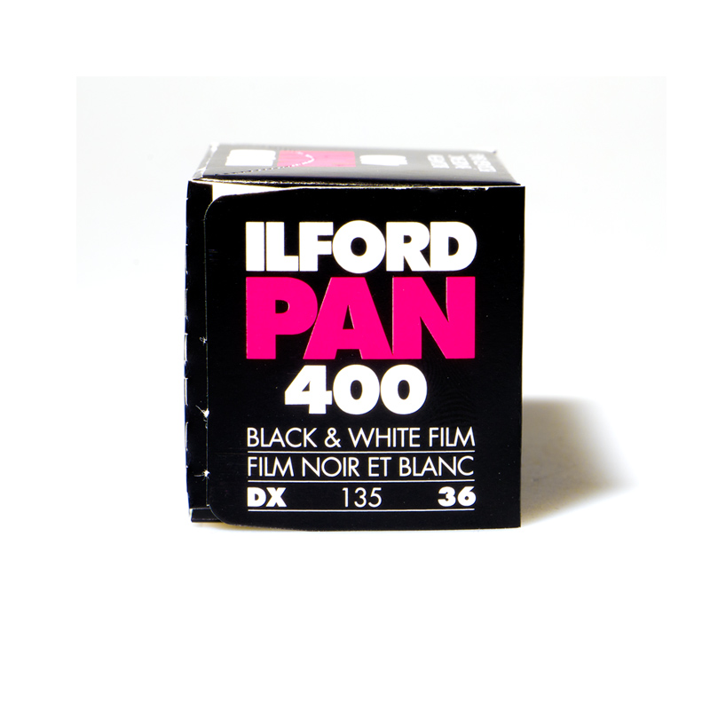 英国原装 ilford 依尔福 pan 400 高感光度 135黑白胶卷 2024年 - 图1