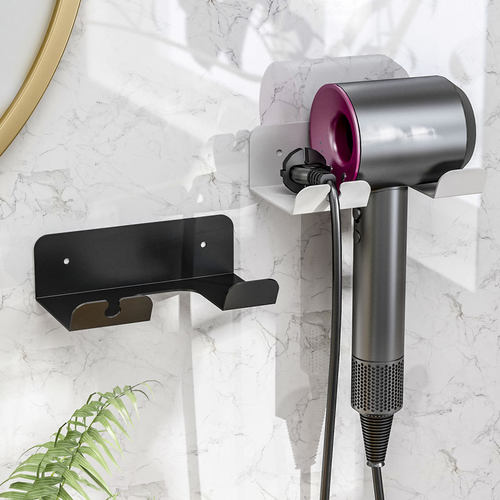 适用戴森吹风机置物架免打孔家用壁挂电风筒架子浴室收纳挂架神器 - 图0