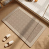 New bathroom floor mats are water-absorbent, quick-drying, non-slip and anti-bacterial