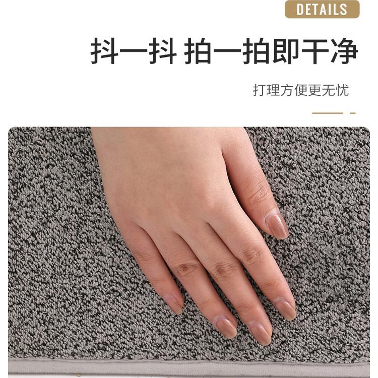2-year warranty on first-line manufacturer's no-wash fiber Su doormat
