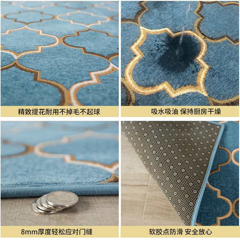 厨房地垫防滑防油地毯吸水脚垫家用垫子吸油防水耐脏新款门口专用,淘宝优惠券,粉丝福利购,淘宝优惠卷