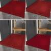 1-year warranty on first-line manufacturer's no-wash fiber su red doormat