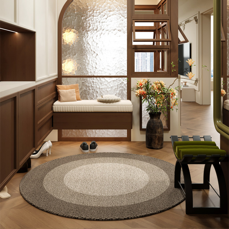圆形入户门地垫门口地毯门垫客厅进门垫子新款家用高级脚垫防滑,淘宝优惠券,粉丝福利购,淘宝优惠卷