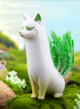 ins可爱风治愈系精灵盲盒白菜狗