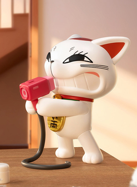 胆大党招财猫盲盒手办桌面摆件