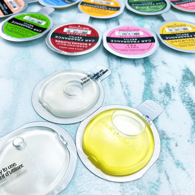 美国BBW车载香薰片车香水香片香氛空气清新剂汽车盘夹圆形替换芯,淘宝优惠券,粉丝福利购,淘宝优惠卷